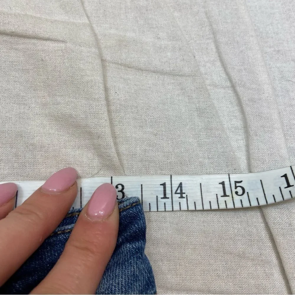 Ladies Mavi Alexa Mid-Rise Skinny‎ Jeans Slightly Distressed Size 27